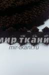 Тесьма вязаная коричневый 20мм