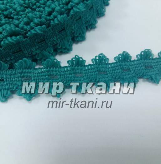 Тесьма вязаная морская волна 20мм