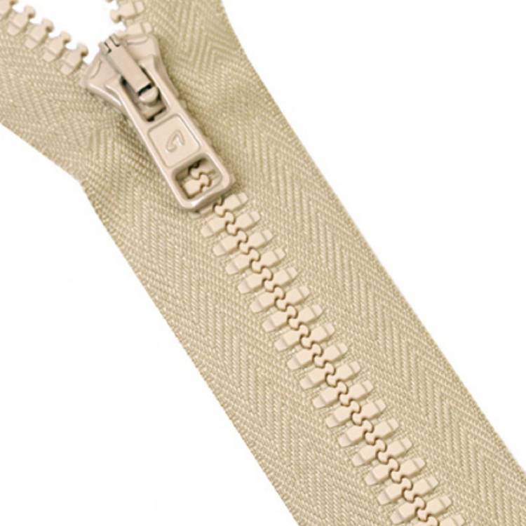 Молния "трактор"85см (105 св.бежевый) разъем.(1зам,Т6) (2076)