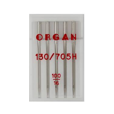 Иглы Organ стандарт №100, (5 шт)